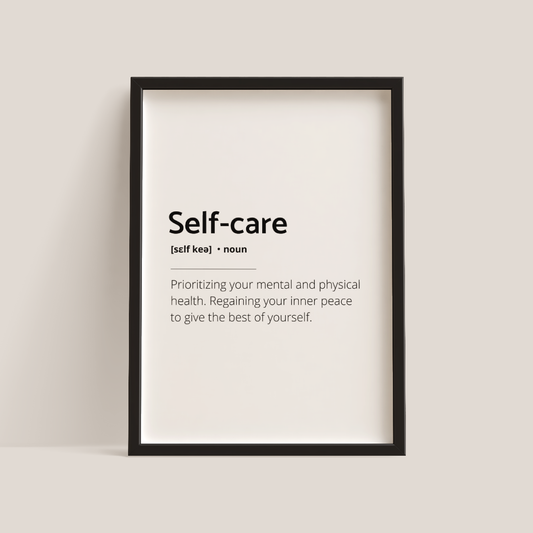 "Self care"
